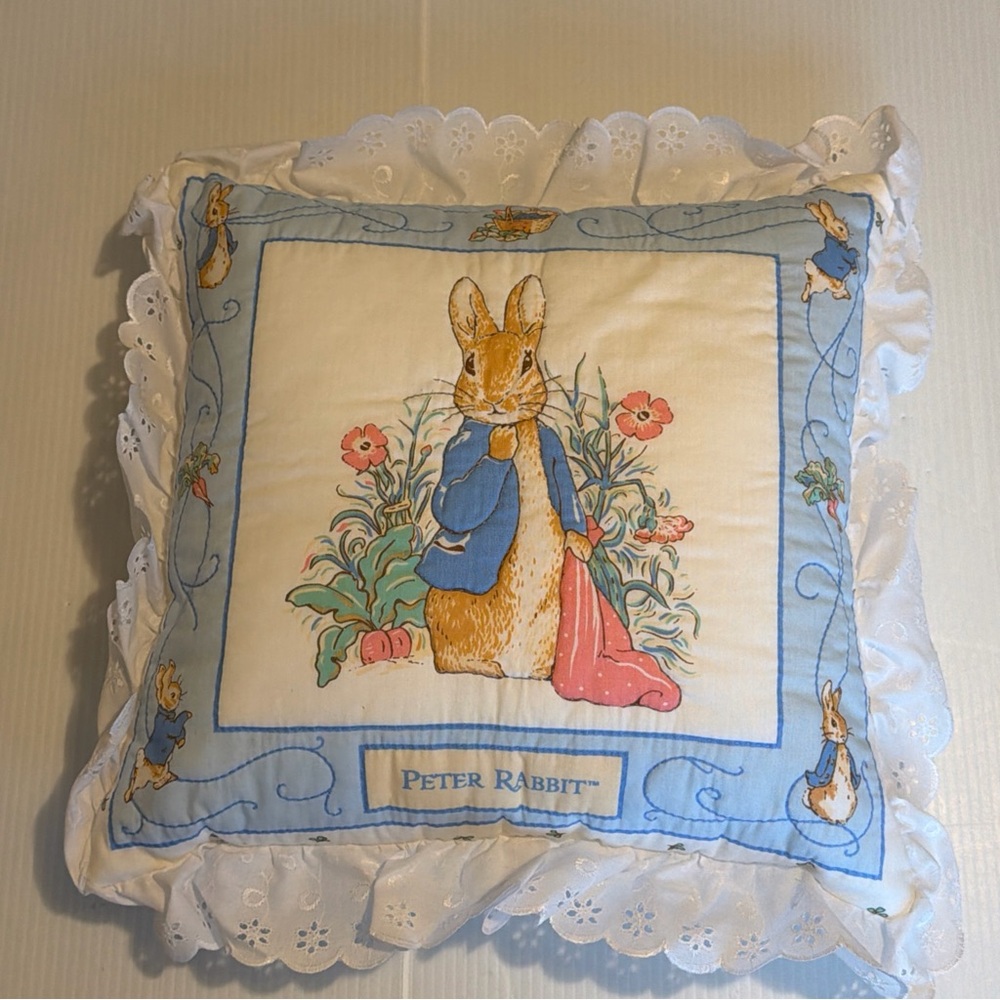Peter Rabbit Decorative Pillow